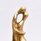 Elegant Dancing Angel Sculpture | 12" Gold Polished Aluminum Decorative Figurine